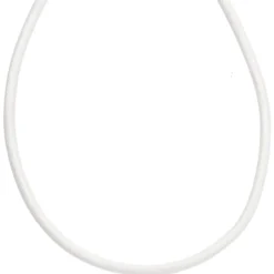 2mm Lederschnur Lederkette aus weißem Leder Lederschmuck, 100cm