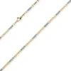2,5mm Monte Carlo Kette Halskette aus 585 Gold Gelbgold Weißgold massiv 60cm