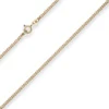 2,1mm Panzerkette Goldkette Collier Halskette aus 585 Gold Gelbgold 70cm