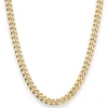 6,3mm Panzerkette Goldkette Collier Halskette aus 333 Gold Gelbgold 60cm