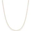 1,1mm Panzerkette Goldkette Collier Halskette aus 585 Gold Gelbgold 36cm