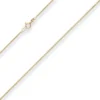 1,4mm Panzerkette Goldkette Collier Halskette aus 375 Gold Gelbgold 34cm