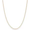 1,2mm Panzerkette Goldkette Collier Halskette aus 585 Gold Gelbgold 42cm