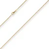 1,4mm Panzerkette Goldkette Collier Halskette aus 750 Gold Gelbgold 36cm