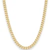 5,4mm Panzerkette Goldkette Collier Halskette aus 333 Gold Gelbgold 50cm