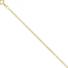 1,7mm Panzerkette Halskette Collier Goldkette 333 Gelbgold Gold 38cm