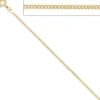 1,7mm Panzerkette Halskette Collier Goldkette 333 Gelbgold Gold 42cm