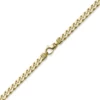 7mm Panzerkette Kette Collier diamantiert, 750 Gold Gelbgold massiv, 60cm