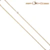 2,0mm Panzerkette Kette Collier, 585 Gold Rotgold, 50cm