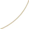 1,5mm Panzerkette Kette Collier aus 585 Gold Gelbgold, Goldkette, 50cm