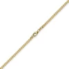 3mm Panzerkette Kette Collier aus 750 Gold Gelbgold, Goldkette, 60cm