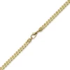 6mm Panzerkette Kette Collier aus 585 Gold Gelbgold, Goldkette, 60cm