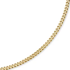 6mm Panzerkette Kette Collier aus 585 Gold Gelbgold Goldkette 70cm Herren