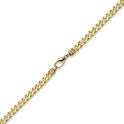 6mm Panzerkette Kette Collier aus 750 Gold Gelbgold Goldkette 70cm Herren