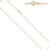 1,3mm Panzerkette Kette Halskette Collier aus 925 Silber gelbgold vergoldet 45cm