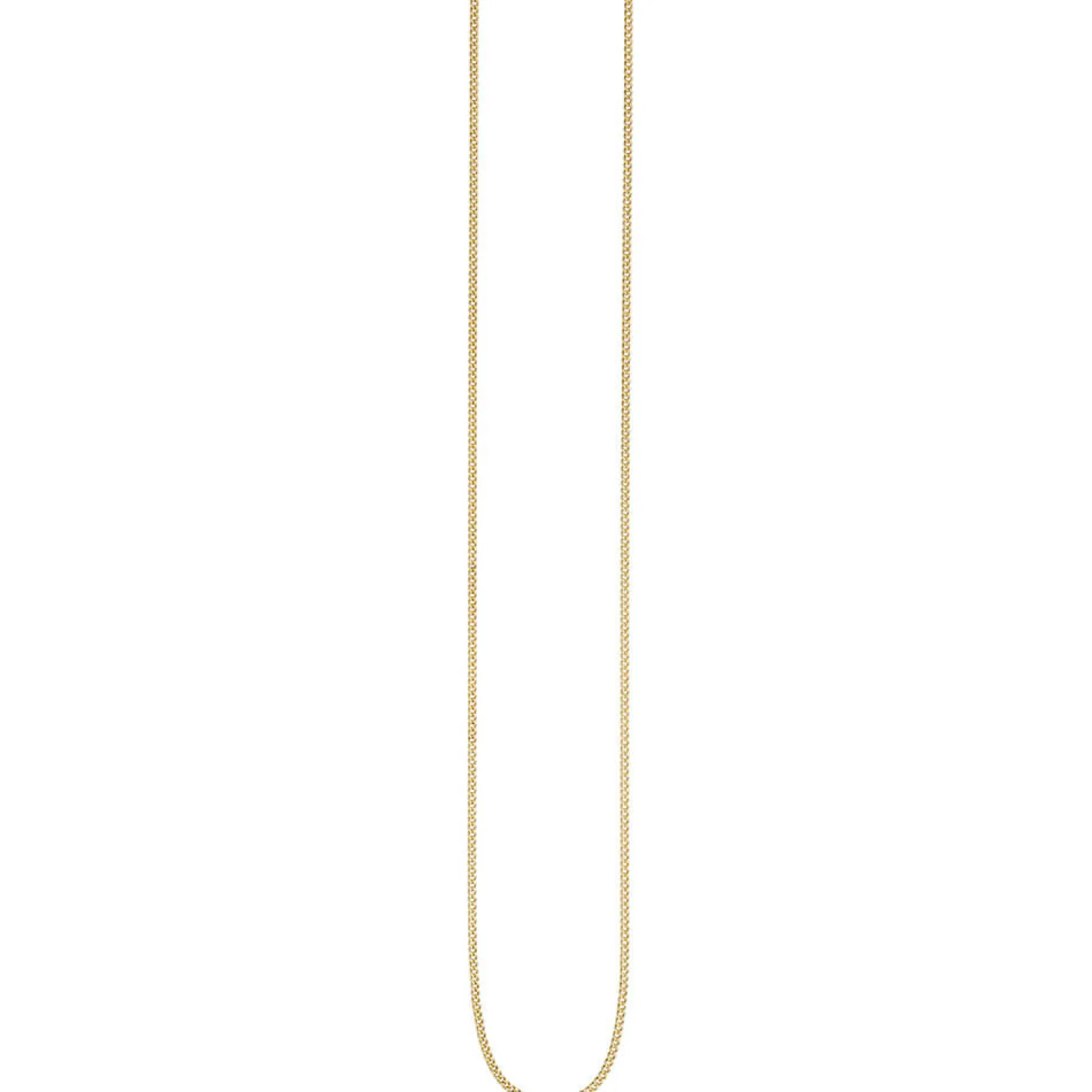 1,3mm Panzerkette Kette Halskette Collier aus 925 Silber gelbgold vergoldet 50cm