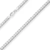 6mm Panzerkette Silberkette Collier Halskette aus 925 Silber 55cm