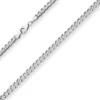 4,8mm Panzerkette Silberkette Collier Halskette aus 925 Silber 45cm