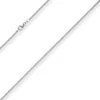 1,7mm Panzerkette Silberkette Collier Halskette aus 925 Silber rhodiniert 55cm