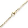 2mm Panzerkette weit Goldkette Collier Halskette aus 585 Gold Gelbgold 42cm