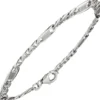 5,2mm Panzersteg-Armband Armkette Armschmuck aus 925 Silber 21cm