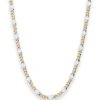 3,1mm Panzerstegkette Collier Halskette aus 333 Gold Gelbgold 45cm
