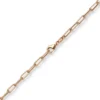 3,5mm Paper Clip Anker weit Kette Collier Halskette aus 585 Gold Rotgold 50cm