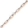 8mm Paper Clip Armband Armschmuck Armkette 750 Gold Rotgold 21cm