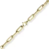 8mm Paper Clip Armband Armschmuck Armkette 750 Gold Gelbgold 21cm