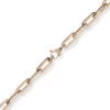 8mm Paper Clip Armband Armschmuck Armkette 585 Gold Rotgold 19cm