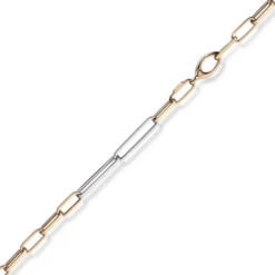 5mm Phantasie Armband Armkette aus 585 Gold Weißgold Rotgold vierkant 21cm