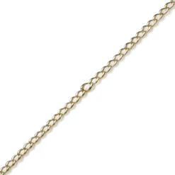 8mm Phantasiekette Collier Halskette Halsschmuck 585 Gold Gelbgold glänzend 45cm
