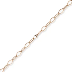 12mm Phantasie-Kette Halskette Collier aus 585 Gold Rotgold glänzend 45cm