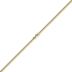4mm Phantasiekette Halskette Collier aus 585 Gold Gelbgold glänzend 50cm
