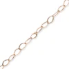 16,5mm Phantasie-Kette Halskette Collier aus 585 Gold Rotgold 60cm