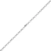 7mm Phantasie-Kette Halskette Collier aus 585 Gold Weißgold glänzend 50cm
