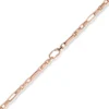 8mm Phantasie-Kette Halskette Collier aus 585 Gold Rotgold glänzend 50cm