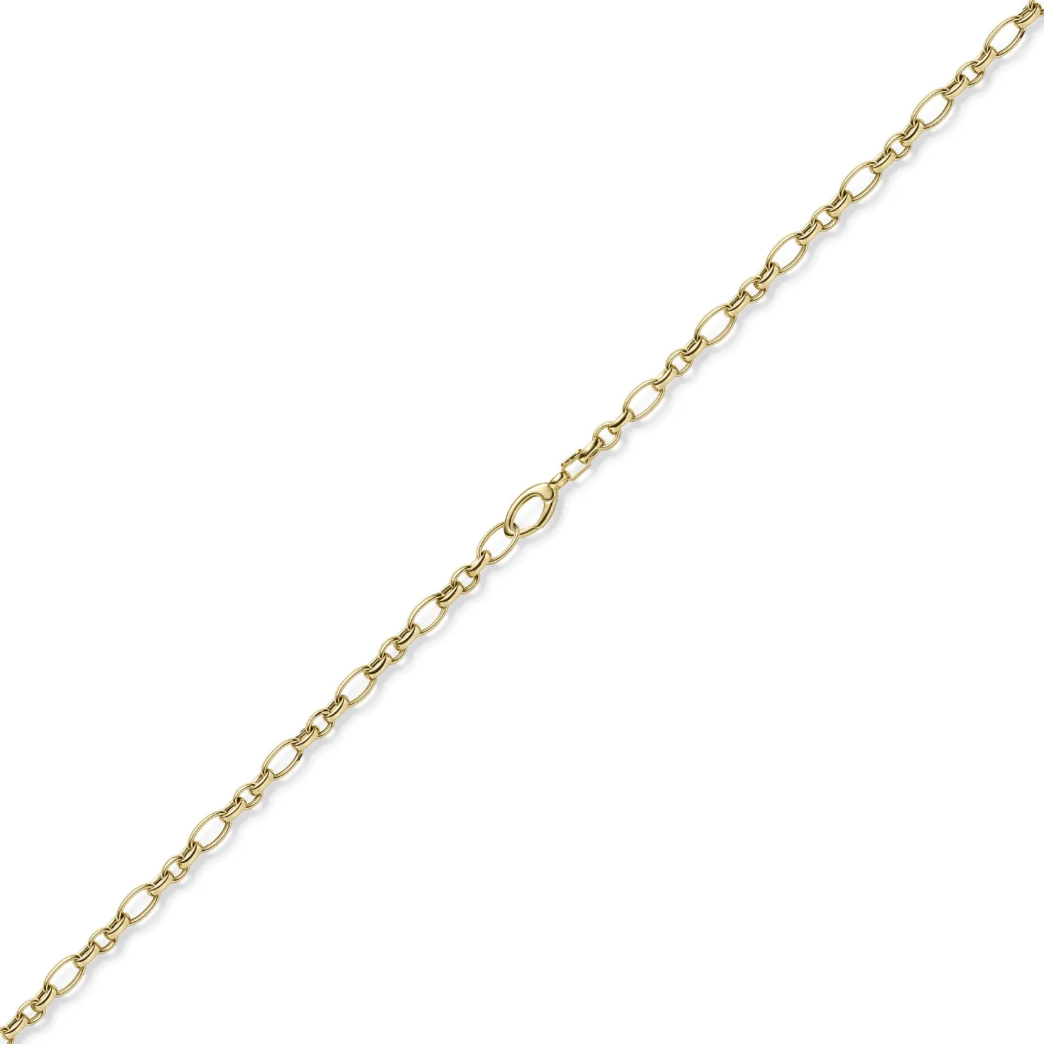 5,5mm Phantasiekette Halskette Collier aus 585 Gold Gelbgold 80cm