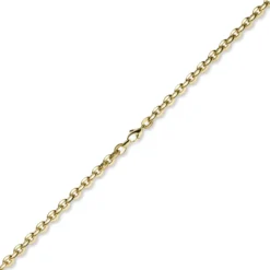 8mm Phantasiekette Halskette Collier aus 585 Gold Gelbgold 45cm Halsschmuck