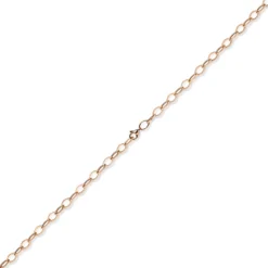 7mm Phantasie-Kette Halskette Collier aus 585 Gold Rotgold glänzend 45cm