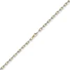5mm Phantasiekette Halskette Collier aus 585 Gold Gelbgold Weißgold bicolor 45cm
