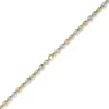 7,5mm Phantasiekette Kette Collier Halsschmuck 585 Gold Gelbgold Weißgold 45cm