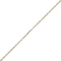 3,5mm Rockwellkette Kette Collier Halskette, 585 Gold Gelbgold, glänzend, 60cm