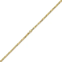 4,5mm Rockwellkette X-Panzerkette Collier 585 Gelbgold matt/glänzend 50cm Unisex