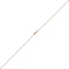 1,5mm Rund-Ankerkette aus 585 Gold Rotgold Kette Collier Halskette, 42cm