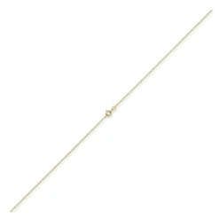 1,1mm Rund-Ankerkette 750 Gold Gelbgold Kette Collier Halskette, 60cm