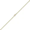 1,9mm Rund-Ankerkette 750 Gold Gelbgold Kette Collier Halskette, 50cm