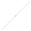 1,1mm Rund-Ankerkette 750 Gold Gelbgold Kette Collier Halskette, 70cm