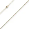 1,5mm Rund-Ankerkette Goldkette Collier Halskette aus 333 Gold Gelbgold 90cm