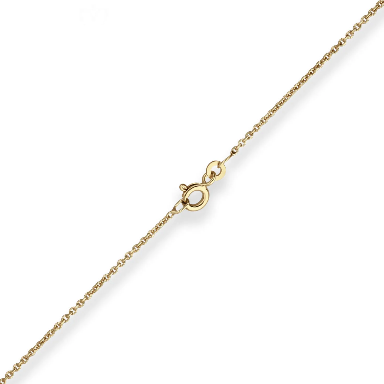 1,5mm Rund-Ankerkette Goldkette Collier Halskette aus 333 Gold Gelbgold 90cm